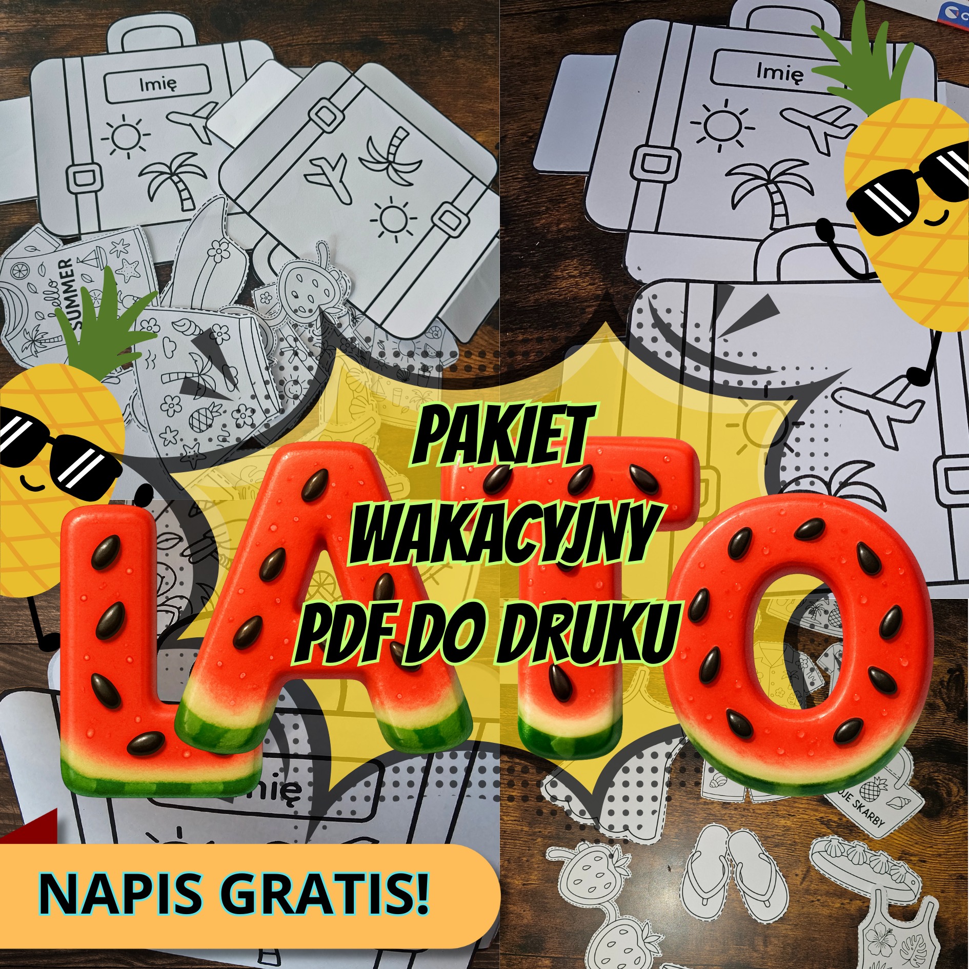 Pakiet Wakacyjny PDF do druku