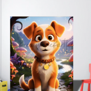 Wielkoformatowa ścianka fotograficzna do druku (16 A4) z motywem Dnia Kundelka, idealna do zdjęć w przedszkolu