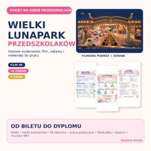Wielki Lunapark Przedszkolaków – gotowy pakiet na Dzień Przedszkolaka